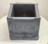 Royal Nautical UTC Concrete Cast Iron Cube Mould Non ISI Perfect Casting Oiled Surface for Long Life – Heavily Packed for Complete Safety in Transportation - 150x150x150mm, Grey, Standard (UTCCM-59)