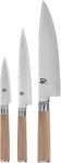 Shun Cutlery Classic Blonde 3 Piece