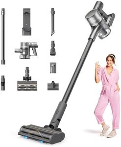 DREAME R20 Cordless Vacuum Cleaner with Dual Brush Head, Smart Stick Handheld Vacuum，Powerful Rechargeable Vacuum Cleaner, 90 Mins Max Runtime, Perfect for Hard Floor Carpet Pet Hair