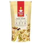 Nutty Yogi Gluten Free Oats Flour (Atta) - 800g | (Pack of 1) 100% Organic & Wholegrain | Rich in Antioxidant | High in Protein & Fibre | Diet for Weight Loss & Reduces Cholesterol, Blood Sugar