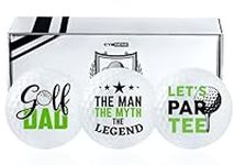 CybGene Dad Gifts Golf Balls Set of