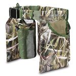 QOGIR Dove Belt Game Bag: Dove Hunting Bags with Game Pouch Shell Bags Water Bottle Carrier, Adjustable Field and Game Belt, Breathable Shooting Belt, Dove Hunting Gear, Dove Hunting Accessories