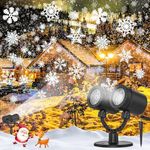 SZGIARUY Snowflake Projector Light,