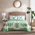 Tommy Bahama Molokai Quilt, King, Mint Green