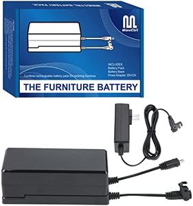 MineCtrl Universal Battery Pack for Reclining Furniture, ZBPOWER 3950mAh Wireless Rechargeable Battery Pack Model BS-8-SD for Power Recliner, Power Sofa, Sectional, and Lift Chair