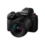 Panasonic LUMIX DC-S5 II Full Frame Mirrorless Camera with 20-60mm F3.5-5.6 Lens, 4K 60P and 6k 30P, Flip Screen, Wi-Fi, Active IS, Black