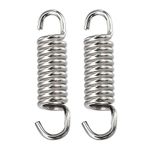 X AUTOHAUX 2 Pcs Motorcycles Exhaust Pipe Spring 43mm 1.69" Stainless Steel