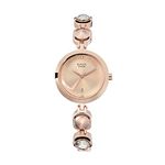 Titan Raga Viva Rose Gold Dial Analog with Date Metal Strap watch for Women-NS2606WM02