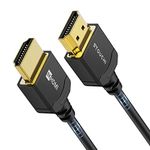 8K HDMI 2.1 Cable 6.6Ft, Stouchi Ultra Thin HDMI 2.1 Cable 10K 8K120 4K120 144 Hz, eARC HDR10 4:4:4 HDCP 2.2 & 2.3 Dolby Compatible PS5/Xbox. /LG