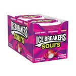 Ice Breakers Sours Sugar Free Mixed Berry Candy 8 Pack (1.5 oz per Pack)