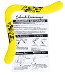 Yellow Tech Boomerang - Right Handed