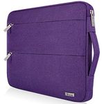 Voova 14-15.6 Inch Laptop Sleeve Case Slim Computer Carry Bag Compatible with MacBook Pro 15.4 16, 15 Surface Book 2/Laptop 3, Asus Acer Hp Chromebook, Waterproof Protective Cover for Women, Purple