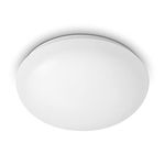 PHILIPS LED Shan Ceiling Light with Motion Sensor 2700K 12W [Warm White - White] for Indoor Home Lighting, Livingroom and Bedroom