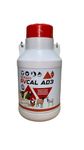 RVCAL-AD3, Calcium for Cow, Buffalo, Goat, Sheep, Horse, cat, Dog, Pig, Milk Enhancer for Diary Animals, Vitamins and Minerals,Calcium Veterinary,Chelated Feed Supplement,1 Piece 2ltr dolu