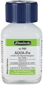 Schmincke - Aqua-Fix, for Changing Various Properties of Watercolors, Increases The Water Resistance of The Paints, Prevents re-Dissolving, 60 ml