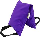 Bean Products 10 LB Yoga Sandbag Filled Two Handle Design, Made in USA TM, Purple