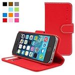 iPhone 5 / 5s Case, Snugg - Red Lea