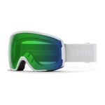 Smith Optics Proxy Unisex Snow Winter Goggle - White Vapor, ChromaPop Everyday Green Mirror