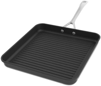 Le Creuset Toughened Non-Stick Square Grill Pan with Helper Handle, 28 cm