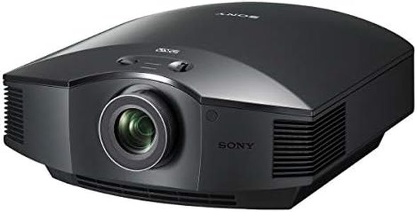 Sony Home Theater Projector VPL-HW45ES: 1080P Full HD Video Projector for TV, Movies and Gaming - Home Cinema Projector with 3 SXRD Imagers and 1,800 Lumens for Brightness - 3D Compatible