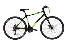 Montra Downtown 700X35C 21 Speed Mountain Bike , 20 Inch Frame , Ideal For Men , Black, Front