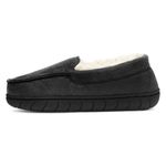 The Slipper Company Otis Kids Black Moccasin - Size 5 UK - Black