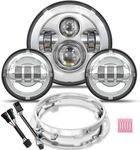 TRUCKMALL 7 inch LED Headlight Fog