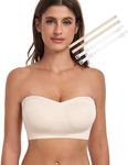 YHGV Strapless Bra for Women-Conver