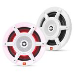 JBL - Mobile Stadium Marine Series 8" Premium Convertible 3 Way RGB Lighting WHITE