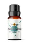 Baby Powder Fragrance Oil, 10ml - Use in Aromatherapy Diffuser, Home Made Making, Potpourri, Candle, Soap, Slime, Bath Bomb, Air Freshener