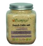 Sampige Celtic Salt - 32 OZ (Ounce) ~907 Grams - | Premium Glass Bottle | From France|