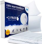 Everlasting Comfort Waterproof Mattress Protector with Pillow Protector (King)