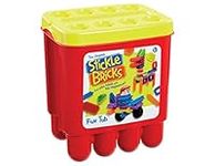 Stickle Bricks Fun Tub - Inspire Creativity and Motor Skills, Safe and Durable Construction Toy, Versatile Play Possibilities, Convenient Storage, Suitable for Ages 18 Months+