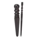 2pcs Leather Burnisher, Wood Edge Craft Slicker Leather Polished Rods Edge Craft DIY Handworking Tool Burnisher Slicker Tool