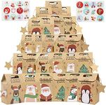 Bigqin 24 Pcs Gift Bags for Christm