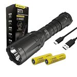 NITECORE SRT7i Superior Performance SmartRing Flashlight- 3,000 lumens w/EXTRA Battery and Eco-Sensa USB-C Charging cable Included