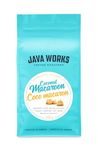 Java Works Coffee - Coconut Macaroon Flavoured Coffee | 340 grams | Medium Roast | Whole Bean