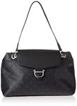 Nine West Leisha Satchel, Black 1, One Size
