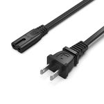 Printer Power Cord Cable Fit for HP OfficeJet/Envy/DeskJet Series Printer, Epson Workforce/Expression Premium Home/Stylus/Ecotank Printer, Canon PIXMA/Maxify Printer Replacement - (ETL Listed Cable)