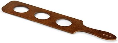 Wooden Beer Flight Paddle for 3 Gla