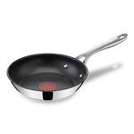 Jamie Oliver by T-fal Cooks Direct Stainless Steel 20cm/8inch Frying Pan