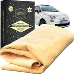 CarMax English Premium Grade Chamois Leather - Regular - the ideal shammy for glass, mirrors, chrome inside and out, super soft and highly absorbent, from the UK