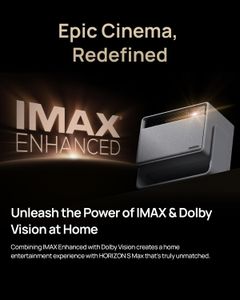 XGIMI HORIZON S Max 4K Projector – Ultra HD Home Theater