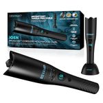 REVAMP iGEN Hollywood Curl Cordless Hair Curler, Automatic Rotating Hair Styler - Ceramic, Ionic Barrel Curler, Hair Waver for Tight Curls, Beach Waves - Rotating Hair Styler, Wavy Hair Curler Tong