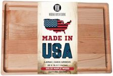 Made in USA Large Solid Maple Wood 