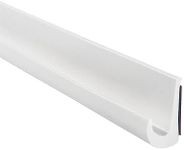 Trim Lok T4L-DRW10 10 ft. DRW PVC Drip Rail Rain Gutter with Acryl Tape, White