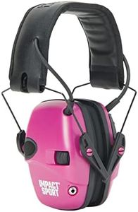 Howard Leight Impact Sport Electronic Shooting Earmuff, Youth/Small, Pink (R-02533)