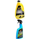 Meguiar's G17748EU Ultimate Wash and Wax 1.4 Litre with Hybrid Ceramic Wax 768 ml Bundle