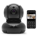 Geeni Sentinel 1080p Wireless Indoor Surveillance Camera with Auto Tracking Alerts, Motion Zones, Pan/Tilt/Zoom, 2-Way Talk, Night Vision, Works with Alexa and Google Home, (Black)