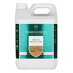 Timbashield - Solvent Based Wood Protector - Oak - 5L - Wood Stain & Waterproof Protection - Protection from Dry-Film Fungal Growth - Treatment for Sheds, Fences & General Garden Furniture